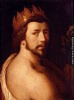 Cornelis Cornelisz Portrait Of A Man As Apollo, Possibly A Self-Portrait painting